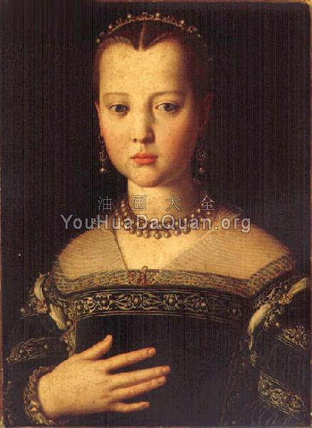 Maria de medici - 阿尼奥洛·布伦齐诺